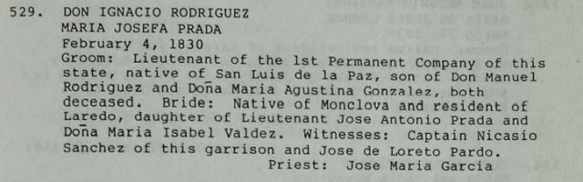 San Agustin Marriages Book I Pg 175 Cut Out