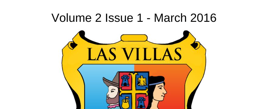 Las Villas del Norte Newsletter 2 Issue 1 - March 2016