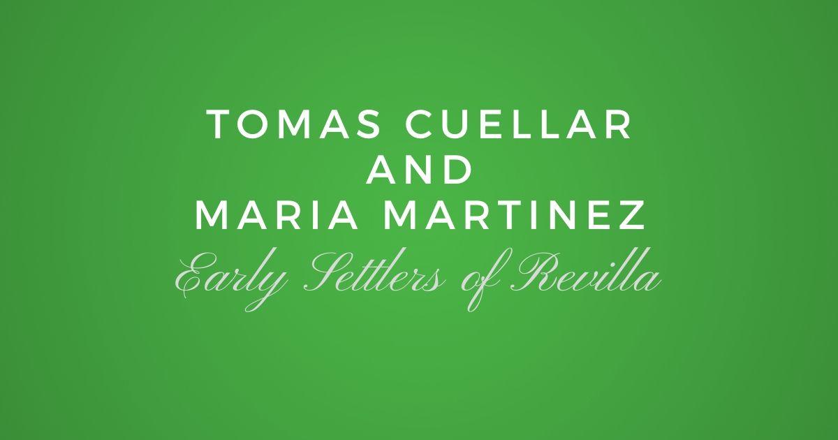 Tomas Cuellar and Maria Martinez