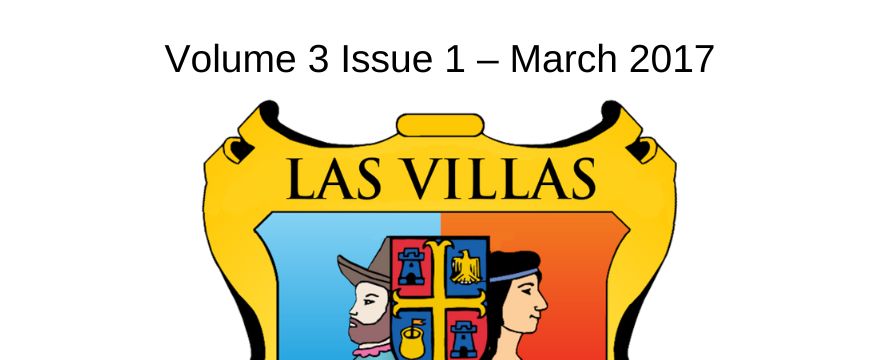 Las Villas del Norte Newsletter 3 Issue 1 – March 2017