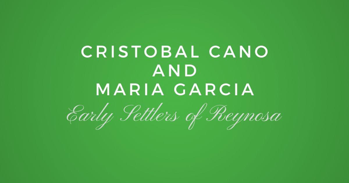 Cristobal Cano and Maria Garcia