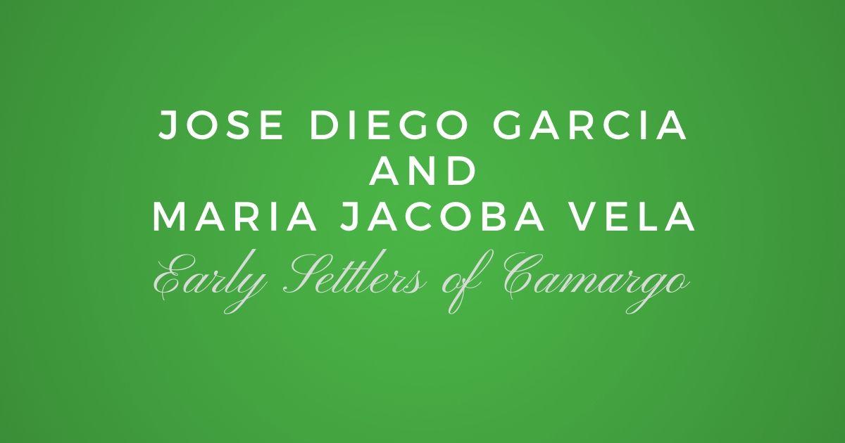 Jose Diego Garcia And Maria Jacoba Vela
