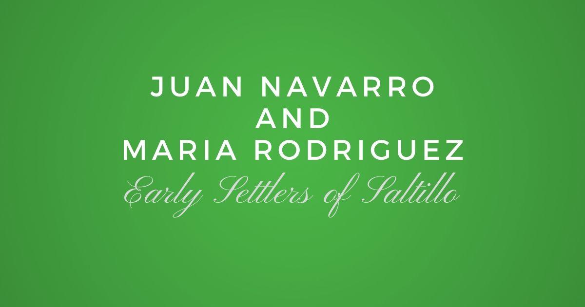 Juan Navarro and Maria Rodriguez