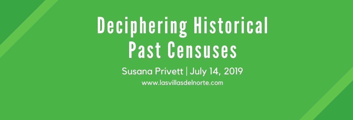 Deciphering Historical Past Censuses