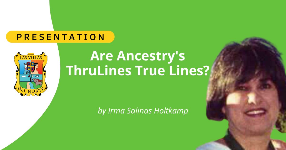 Are Ancestry's ThruLines True Lines