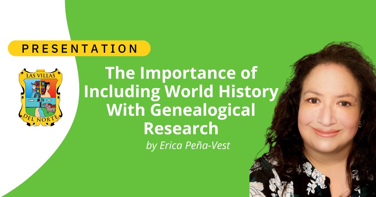 The Importance of Including World History With Genealogical Research