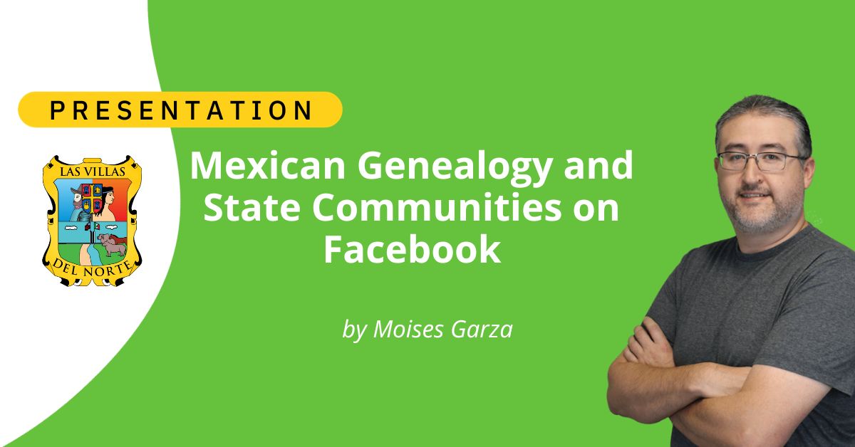 Mexican Genealogy and State Communities on Facebook