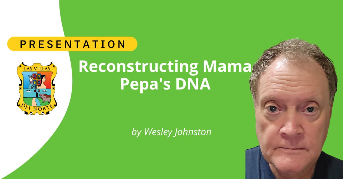 Reconstructing Mama Pepa's DNA