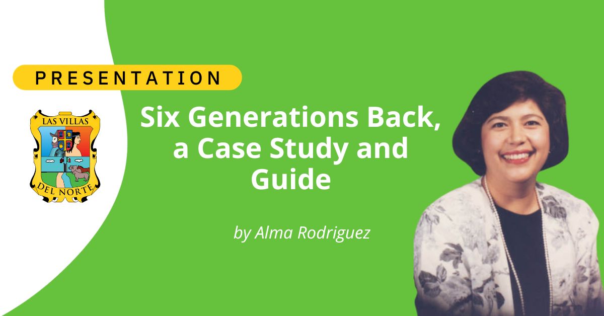 Six Generations Back, a Case Study and Guide