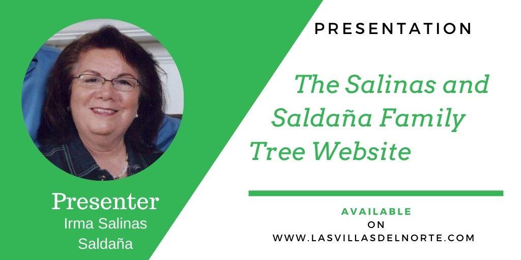 The Salinas and Saldaña Family Tree Website