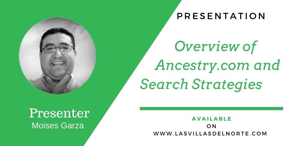 Overview of Ancestry.com and Search Strategies