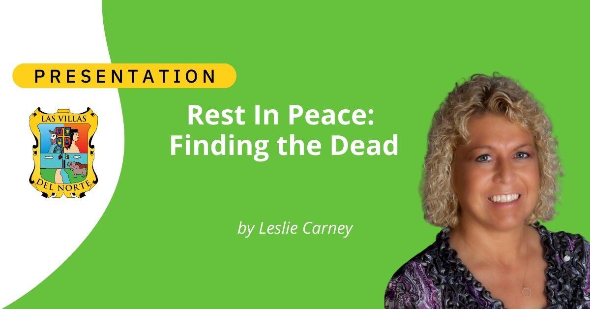 Rest In Peace: Finding the Dead